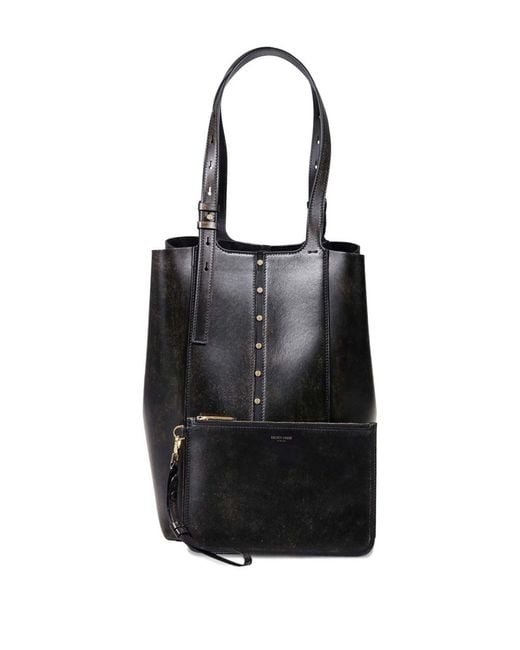 Golden Goose Deluxe Brand Black Vita Tote Bag