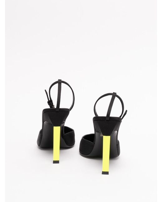 The Attico White Perine 110 Sandals