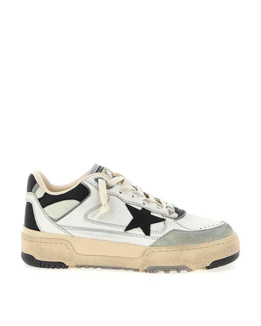 Golden Goose Deluxe Brand White 'Forty2' Sneakers