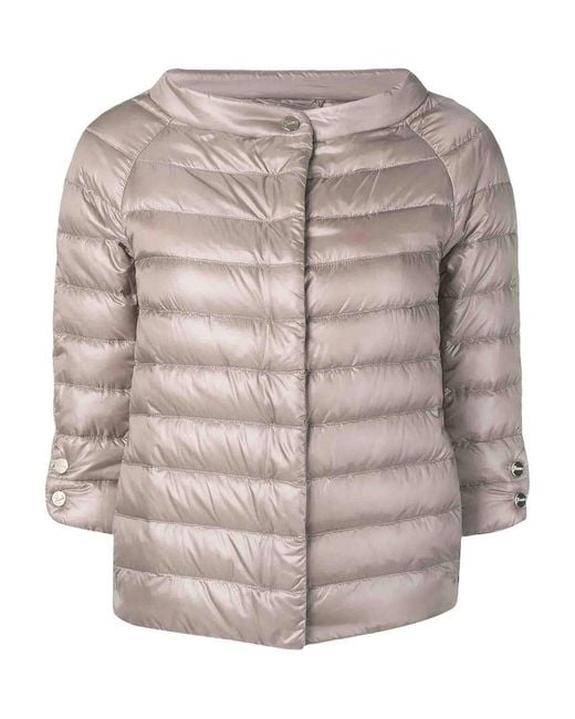 Herno Gray Down Filled Comforter