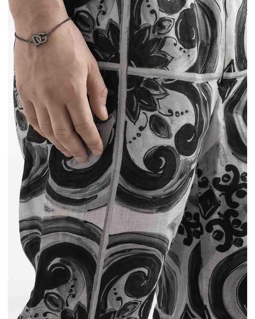 Dolce & Gabbana Metallic Bracerlet for men
