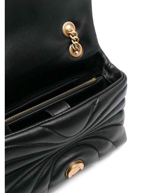 Pinko Black Leather Bag