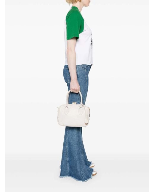 Golden Goose Deluxe Brand White Vita Tote Bag