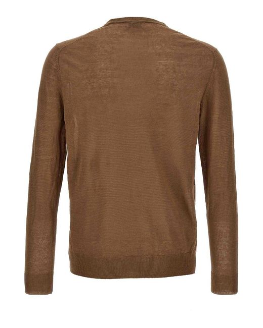 Ballantyne Green Argyle Sweater for men