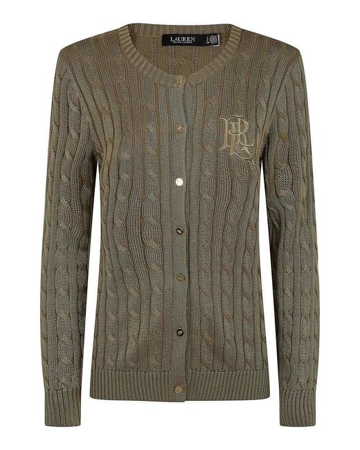 Ralph Lauren Green Sweater Cardigan