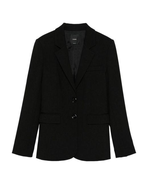 Pinko Black Blazer With Revers