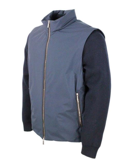 Moorer Blue Jacket for men