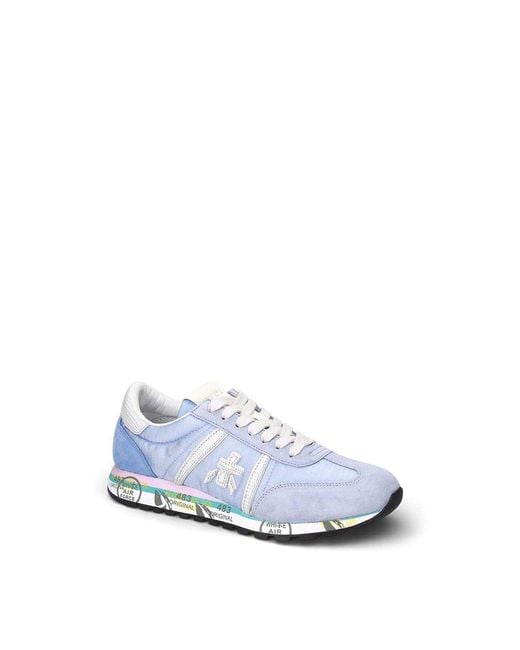 Premiata Blue Sneakers