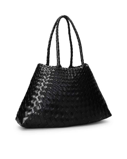 Dragon Diffusion Black Santa Croce Big Bag