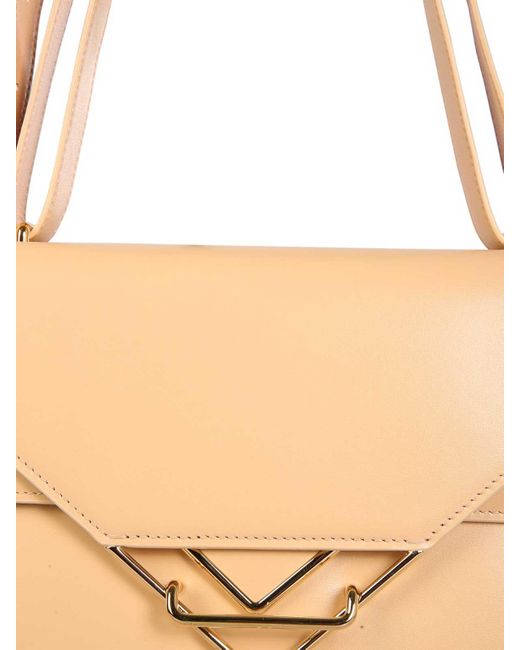 Bottega Veneta Natural The Clip Bag