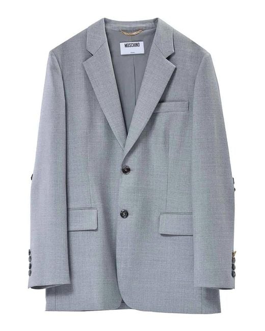 Moschino Blue Alamari Jacket