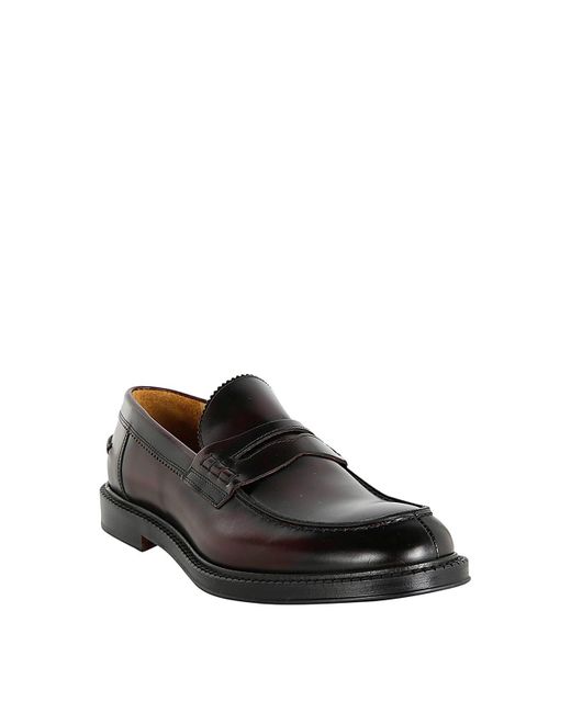Corvari Brown Loafer Wembley Leather Bottom for men