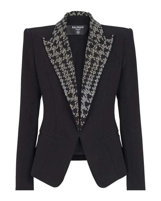Balmain Black Leather