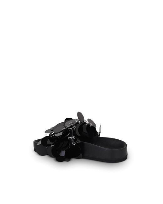Rabanne Black Slipper