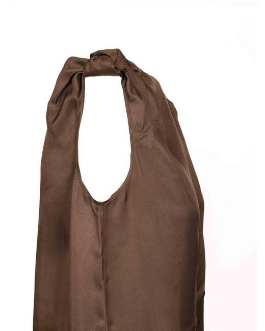 Loulou de Saison Brown Moun Dress