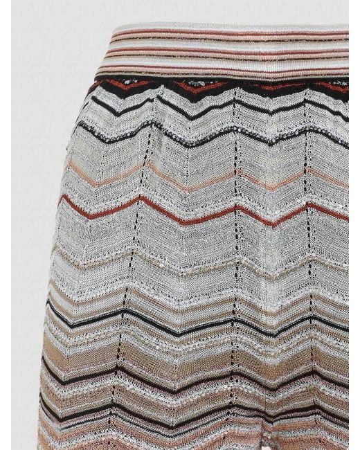 Missoni Gray Viscose Pants