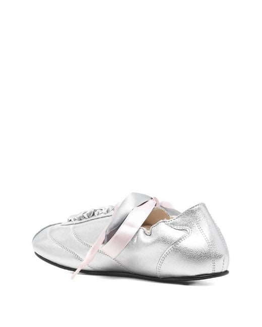 Repetto White Flats