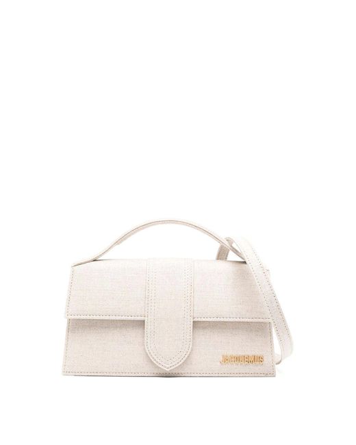 Jacquemus Natural Le Grand Bambino Canvas Handbag
