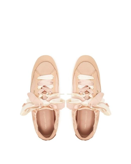 Karl Lagerfeld Pink Ariella Flexy Runner