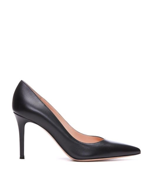 Gianvito Rossi Blue Gianvito 85 Pump