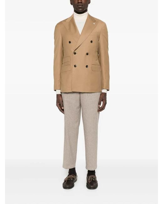L.b.m. 1911 Natural Double Breasted Jacket for men