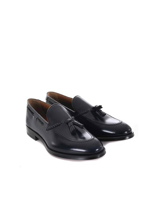 Doucal's Black Loafers for men