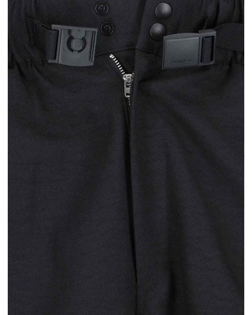Y-3 Black Sports Shorts for men