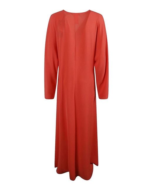 Max Mara Red Maxi Dresses
