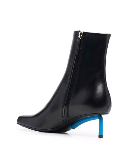 Off-White c/o Virgil Abloh Black Allen 60Mm Ankle Boots