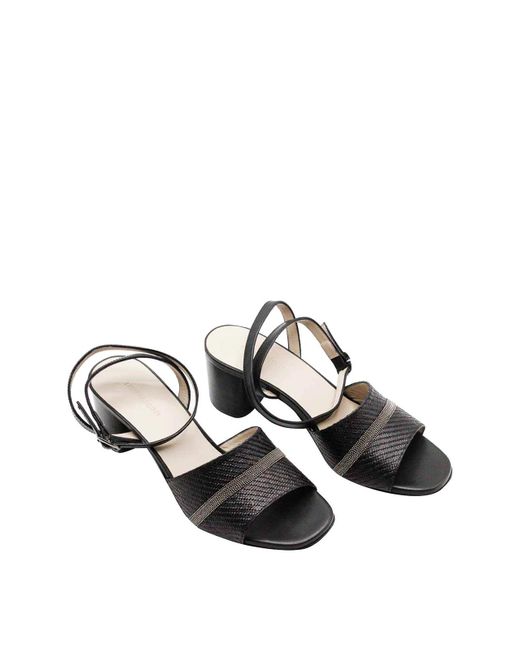 Fabiana Filippi Black Lace-Up