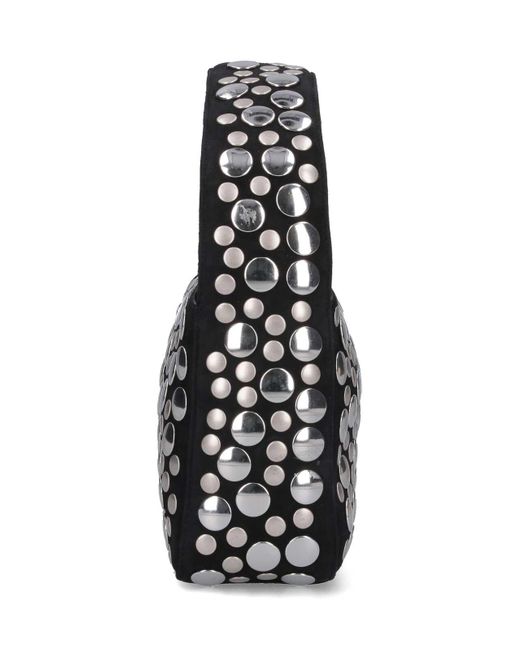 Khaite Black Small Bag With Studs