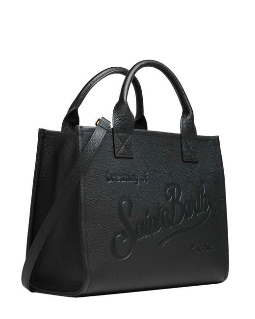 Mc2 Saint Barth Black Vanity Bag Large