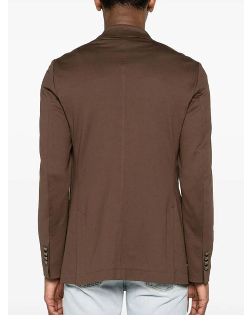 Circolo 1901 Brown Double-Breasted Jacket for men