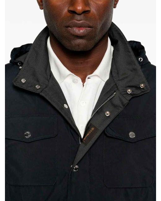 Moorer Black 'Fenzi' Jacket for men