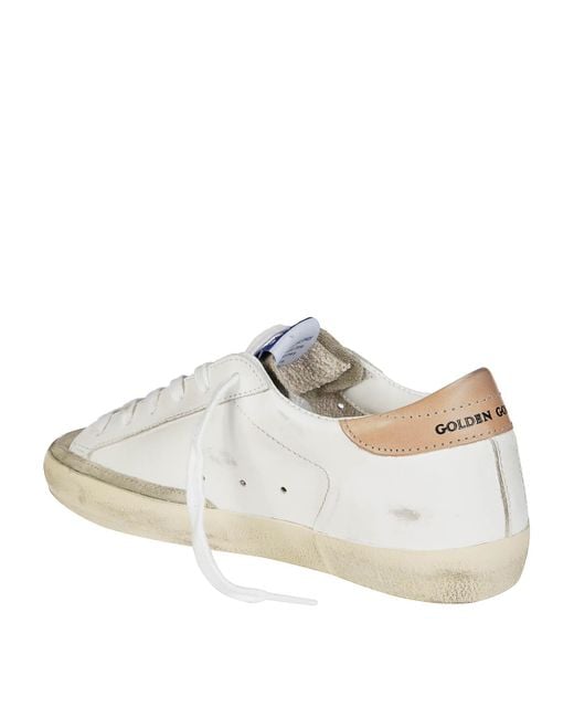 Golden Goose Deluxe Brand Gray Superstar Leathere Upper Glitter Star