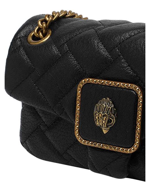 Kurt Geiger Black Mini Pimlico Crossbody Bag