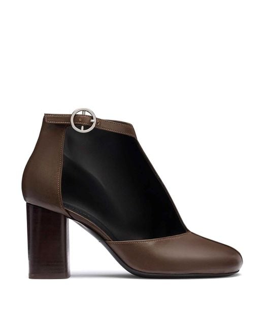 Lemaire Black 80Mm Cut-Out Boots