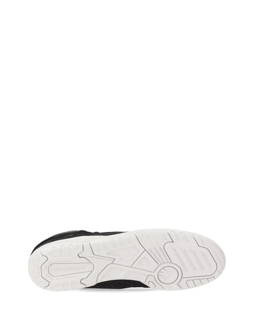 Junya Watanabe Black Leather Sneakers for men