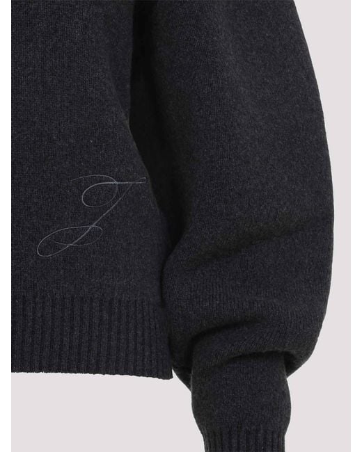 Jacquemus Blue La Maille Pallone Pullover