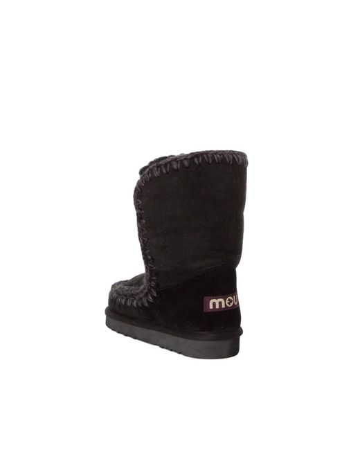 Mou Black Eskimo Boots