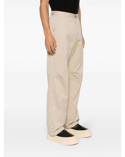 MM6 by Maison Martin Margiela Natural Casual Trousers for men