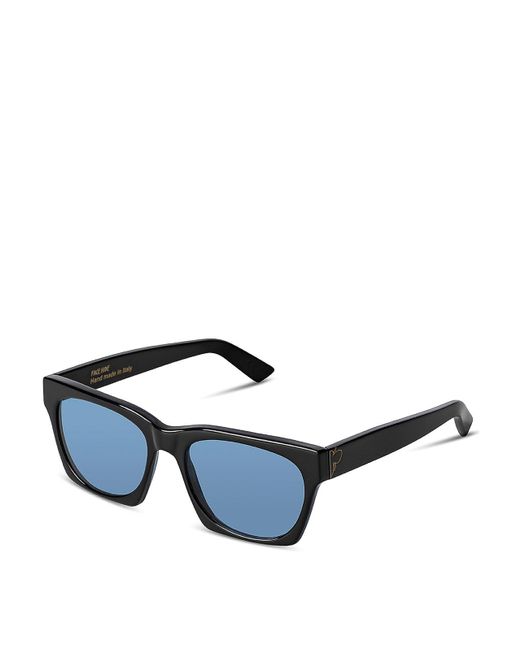 Facehide Blue And Numero 0 Glasses