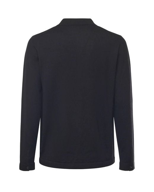 Zanone Blue Wool Shirt for men