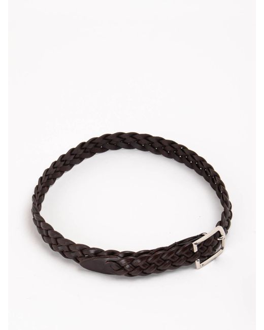 Corneliani Black Belt for men