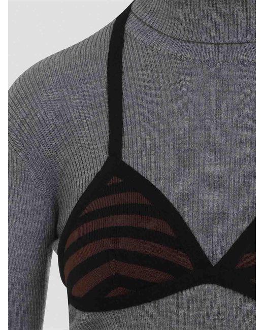 Moschino Black Turtleneck