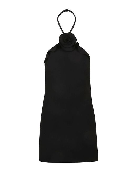 Valentino Garavani Black Crepe Couture Dress