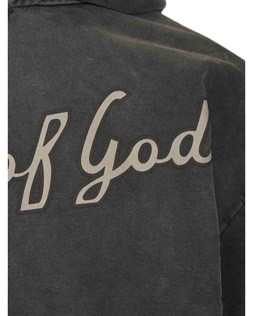Fear Of God Gray 26 Classic Half Raglan Hoodie for men