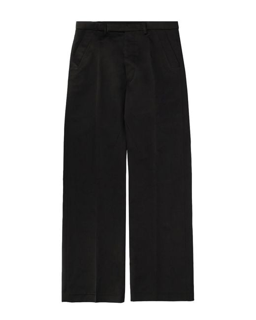 Rick Owens Black Tailored Geth Pants for men