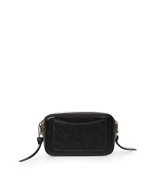 Marc Jacobs Black The Snapshot Leather Bag