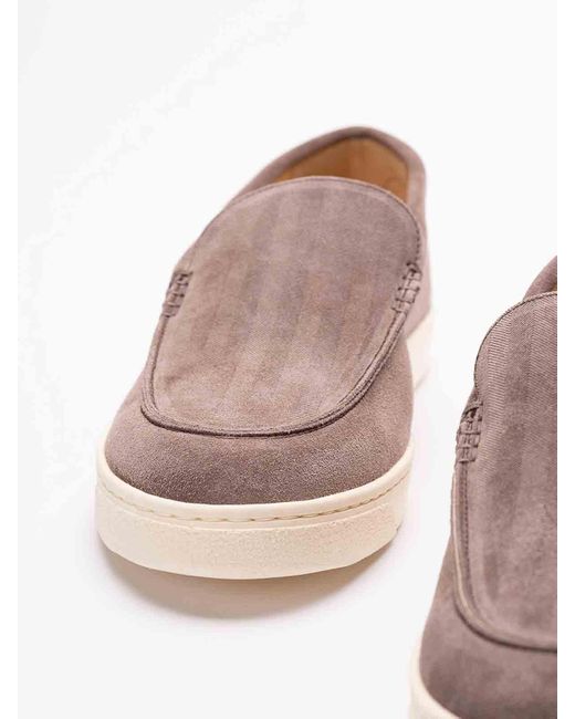 Brunello Cucinelli Brown Slip-Ons for men